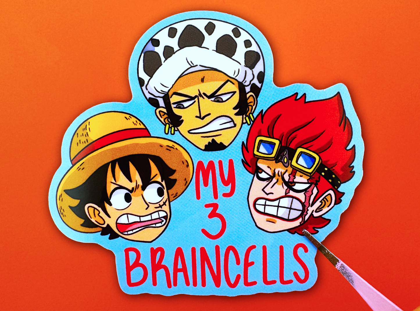 My 3 Braincells Worst Generation Sticker