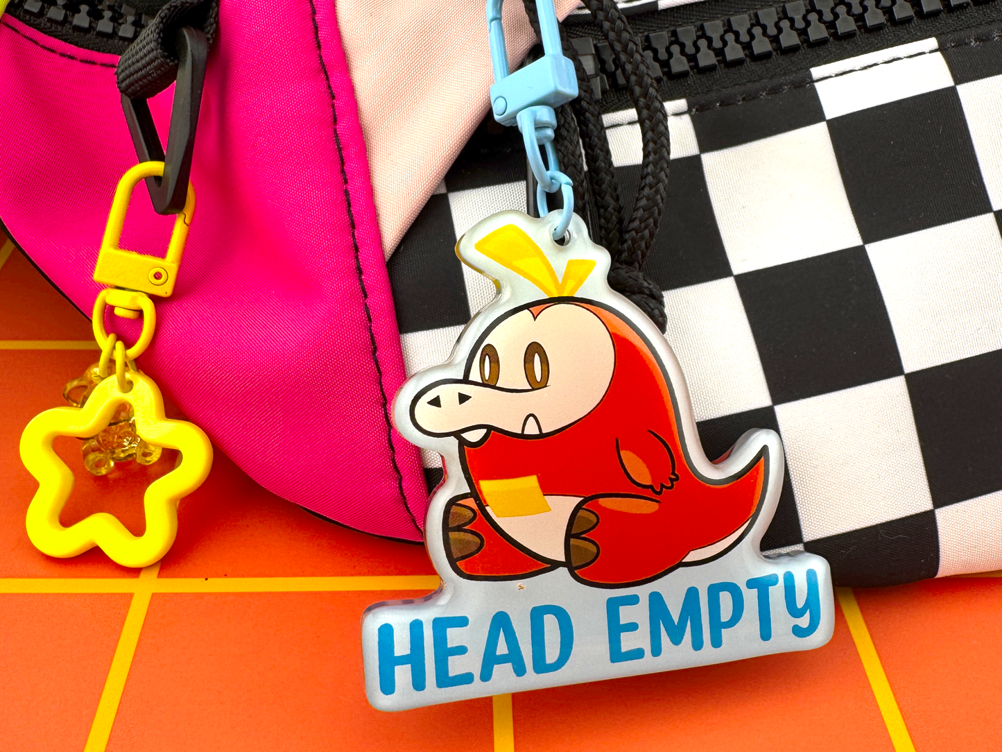 Head Empty Croc - Acrylic Charm