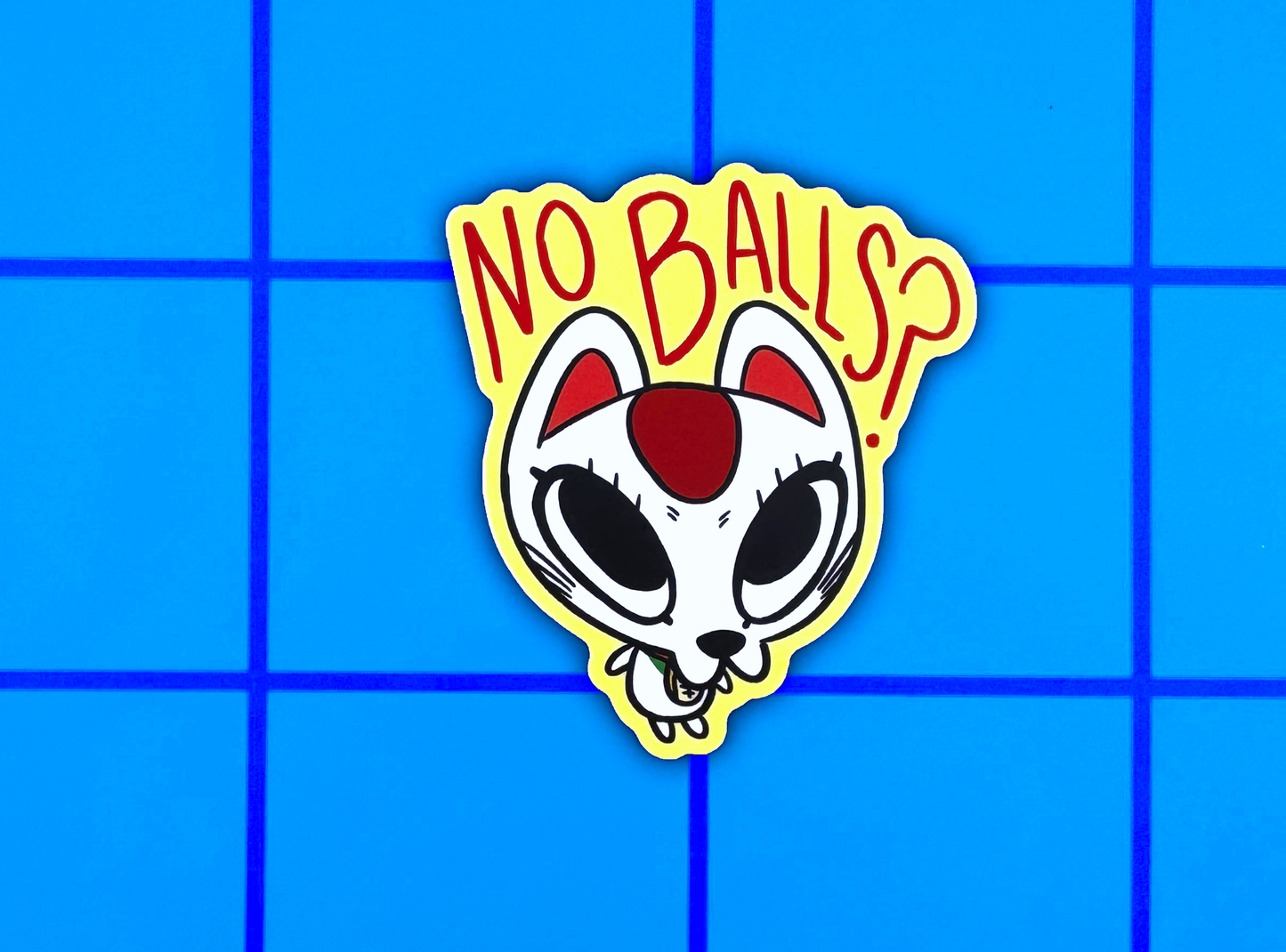 No Balls? Sticker