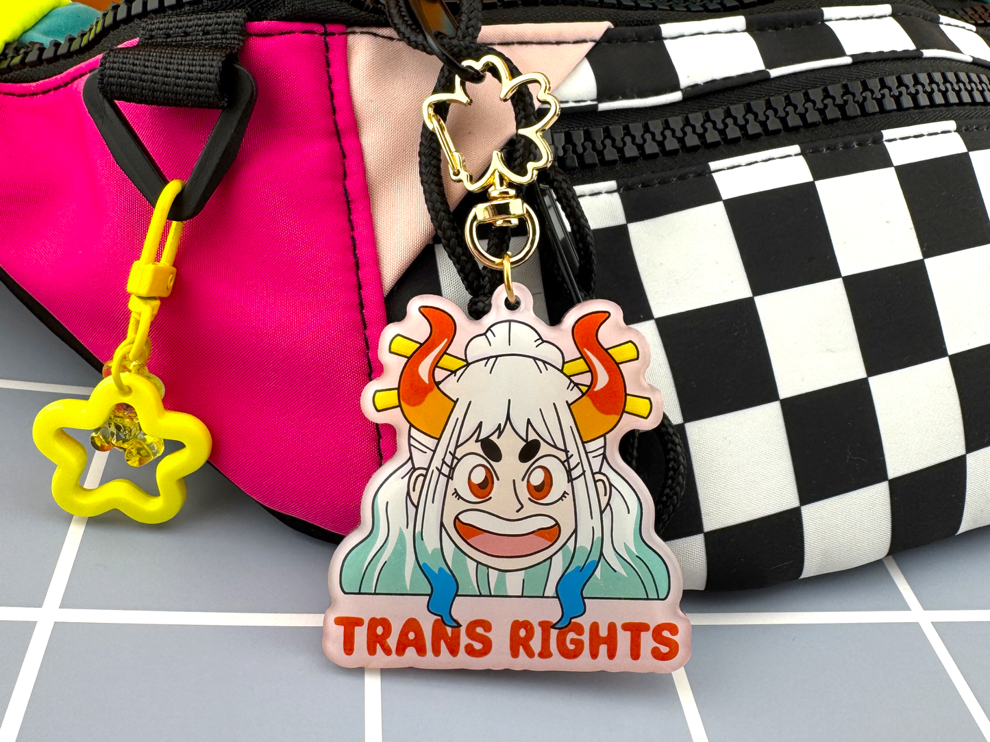 Trans Rights! Oden Son - Acrylic Charm