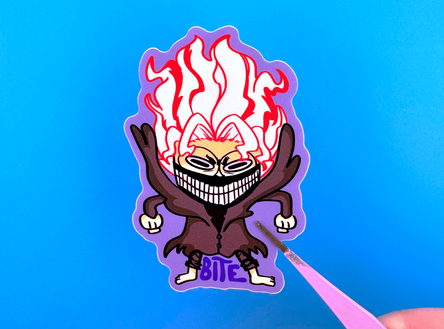 Occult-kun Bite Sticker