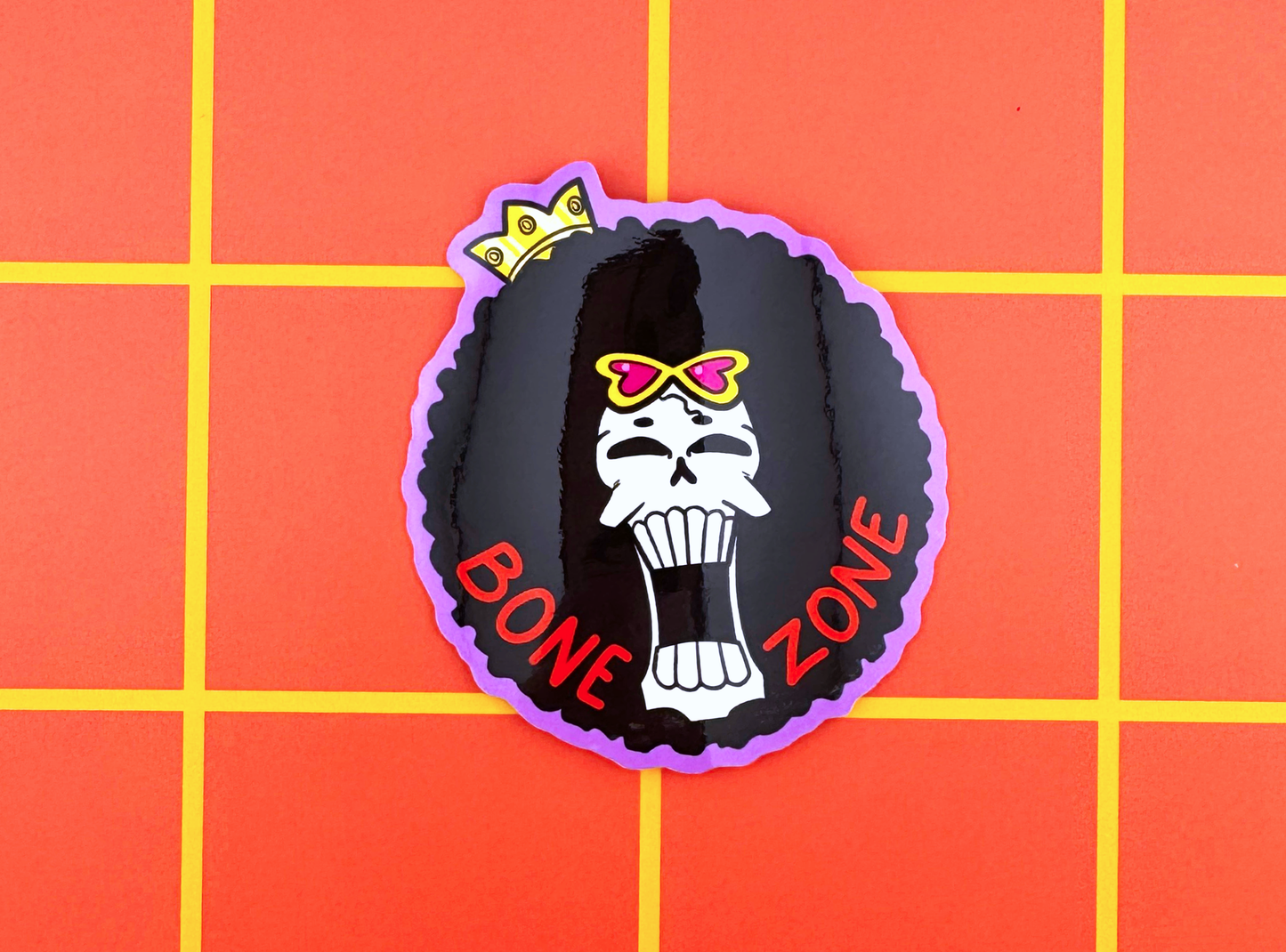 Bone Zone Sticker
