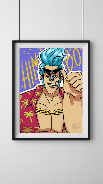 Himbo Cyborg - Art Print