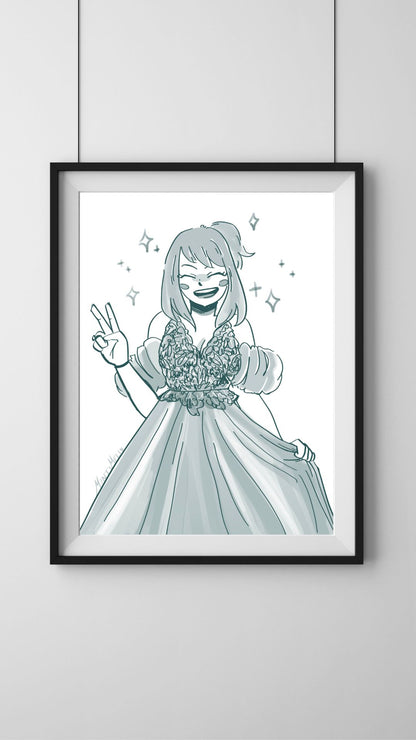 My Teen Hero Wedding (Series 1) - Art Print - Small (5x7)