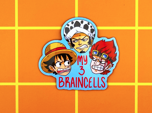 My 3 Braincells Worst Generation Sticker