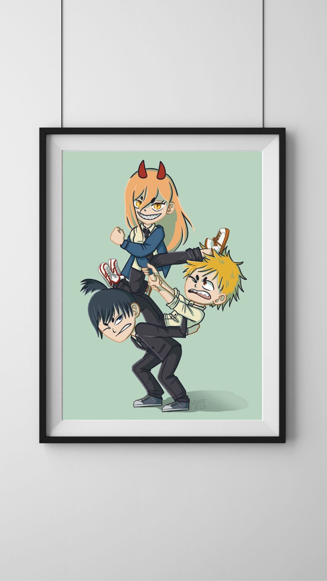 Devil Trio - Art Print