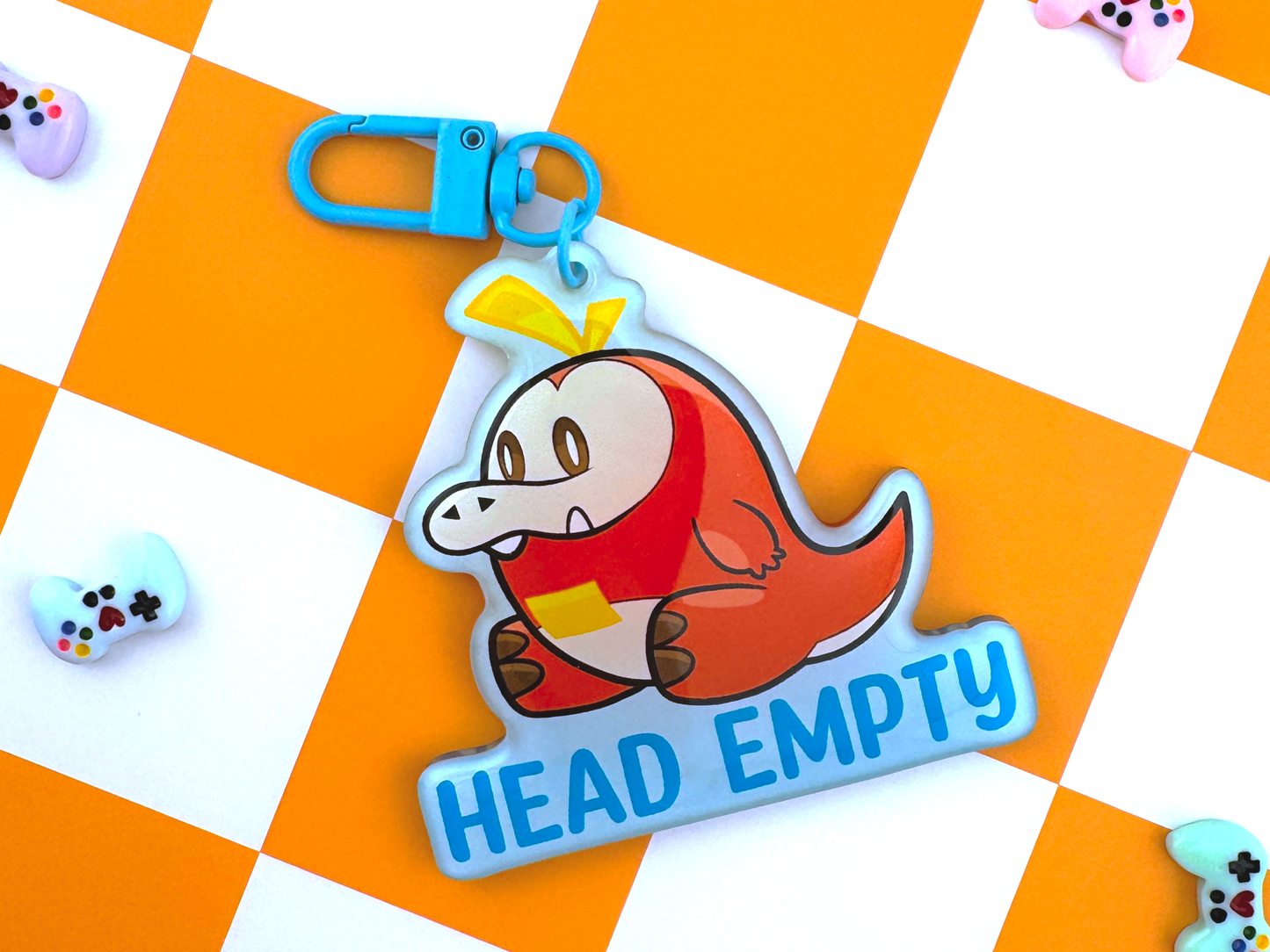 Head Empty Croc - Acrylic Charm