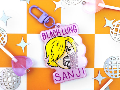 Black Leg? No, Black Lung Keychain