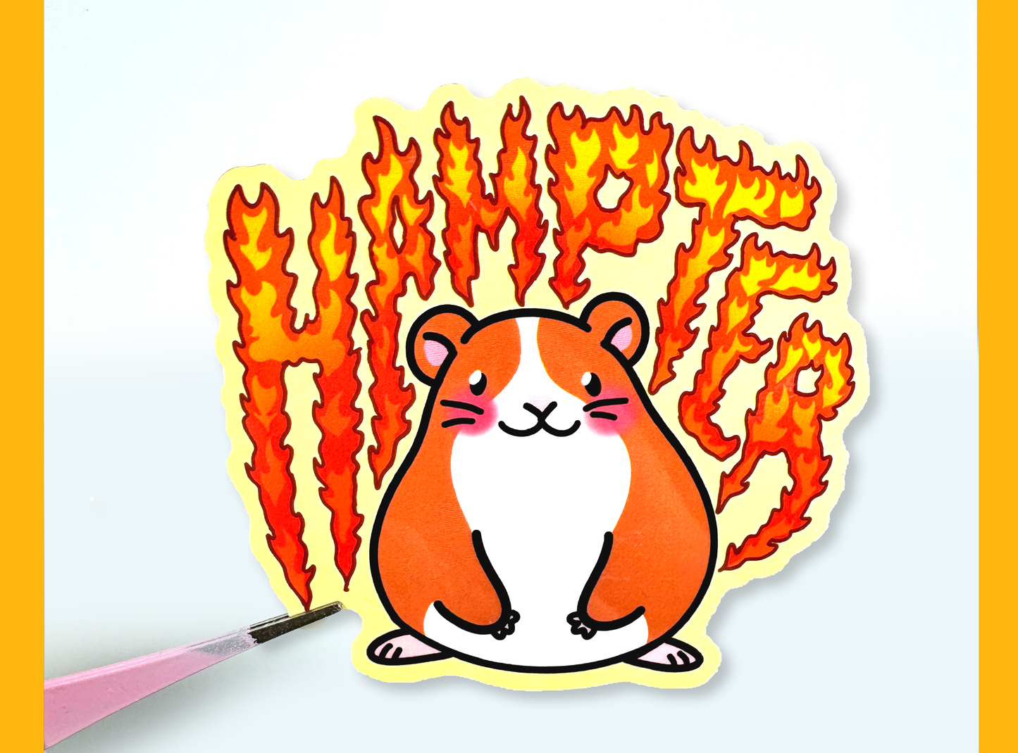 Hampter Sticker | 3in Vinyl Sticker
