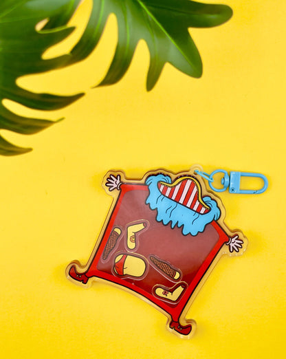 Sexy Clown Pirate - Shaker Charm