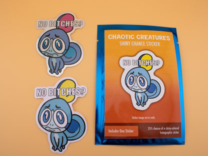 Chaotic Creatures 26 - Chance Sticker - Waterproof Weather Resistant Meme Decal