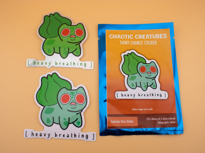 Chaotic Creatures 3 - Chance Sticker - Waterproof Weather Resistant Meme Decal