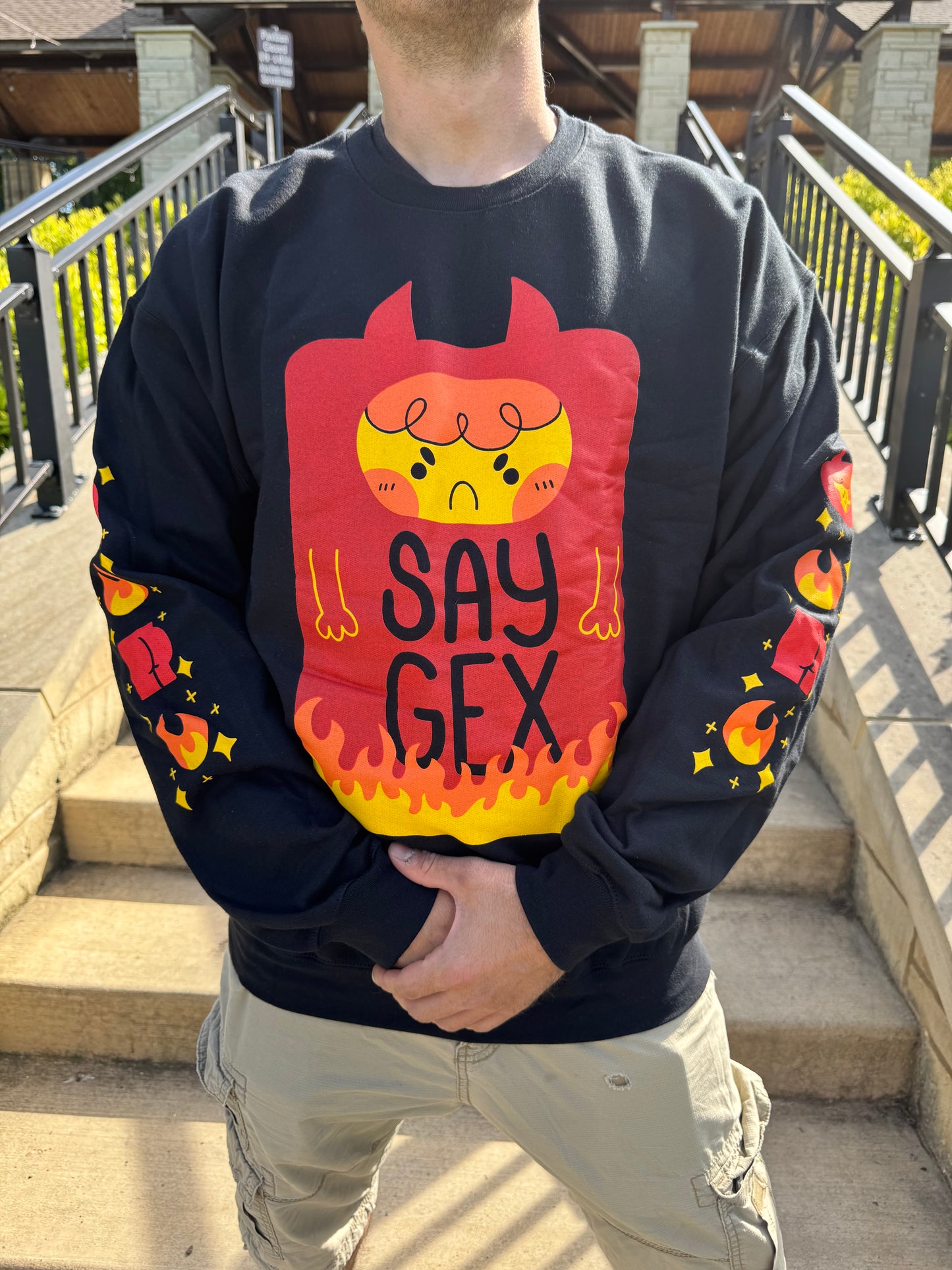 Say Gex Demon Sweatshirt