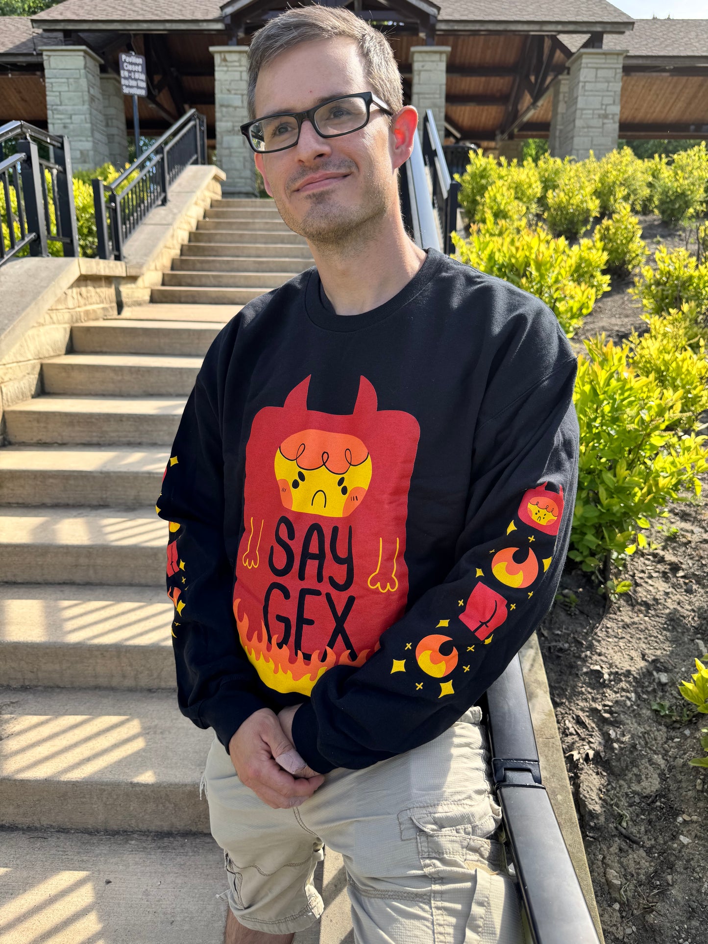 Say Gex Demon Sweatshirt