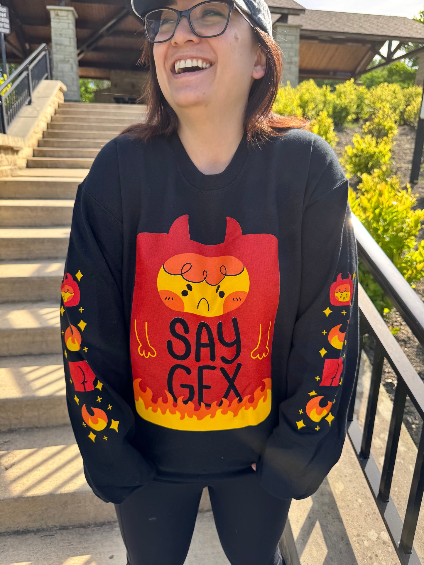 Say Gex Demon Sweatshirt