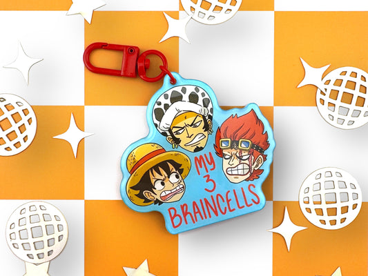 My 3 Braincells Worst Generation Keychain