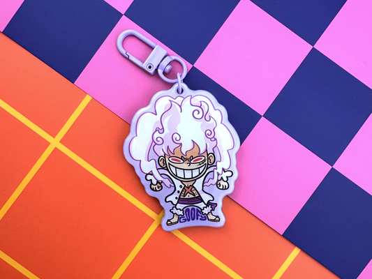Gear 5 Nika Keychain