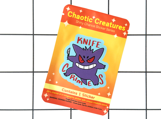 ONLINE EXCLUSIVE - Ghost Type Gremlin | Chaotic Creatures Shiny Chance Sticker