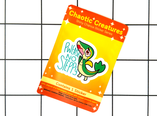 Grass Type Snake | Chaotic Creatures Shiny Chance Sticker