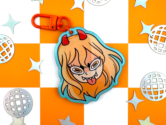 Stinky Demon Girl Keychain