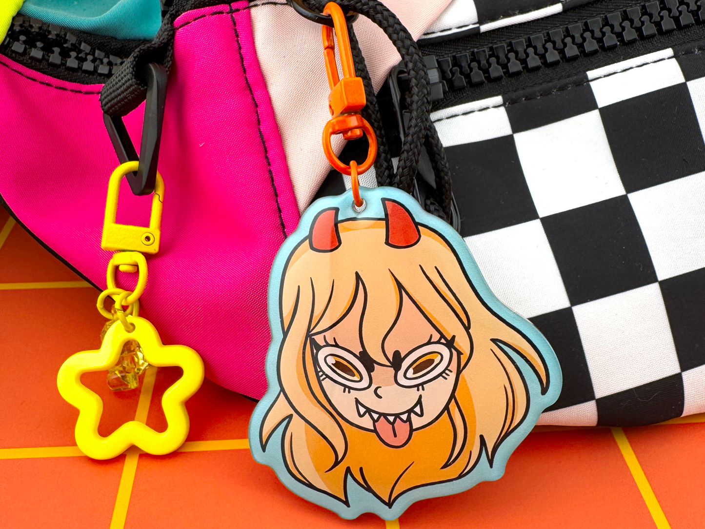 Stinky Demon Girl Keychain