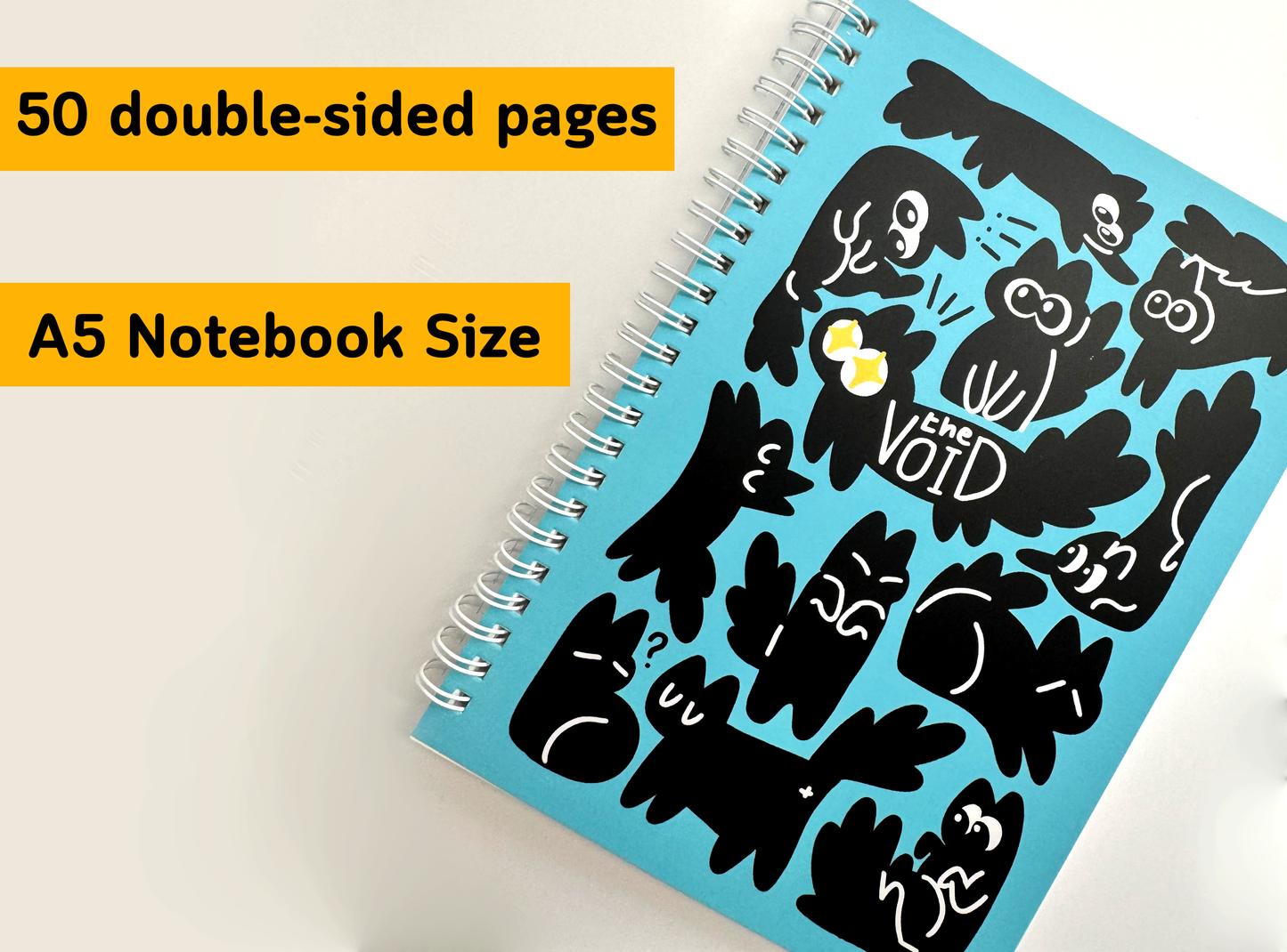 The Void Cat Reusable Sticker Book