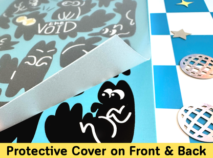 The Void Cat Reusable Sticker Book