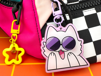 Sunglasses Cat Cutie Keychain