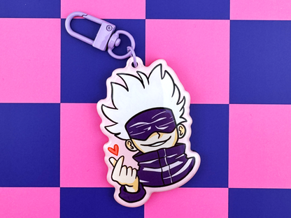 Sorcery Blindfold Love Keychain