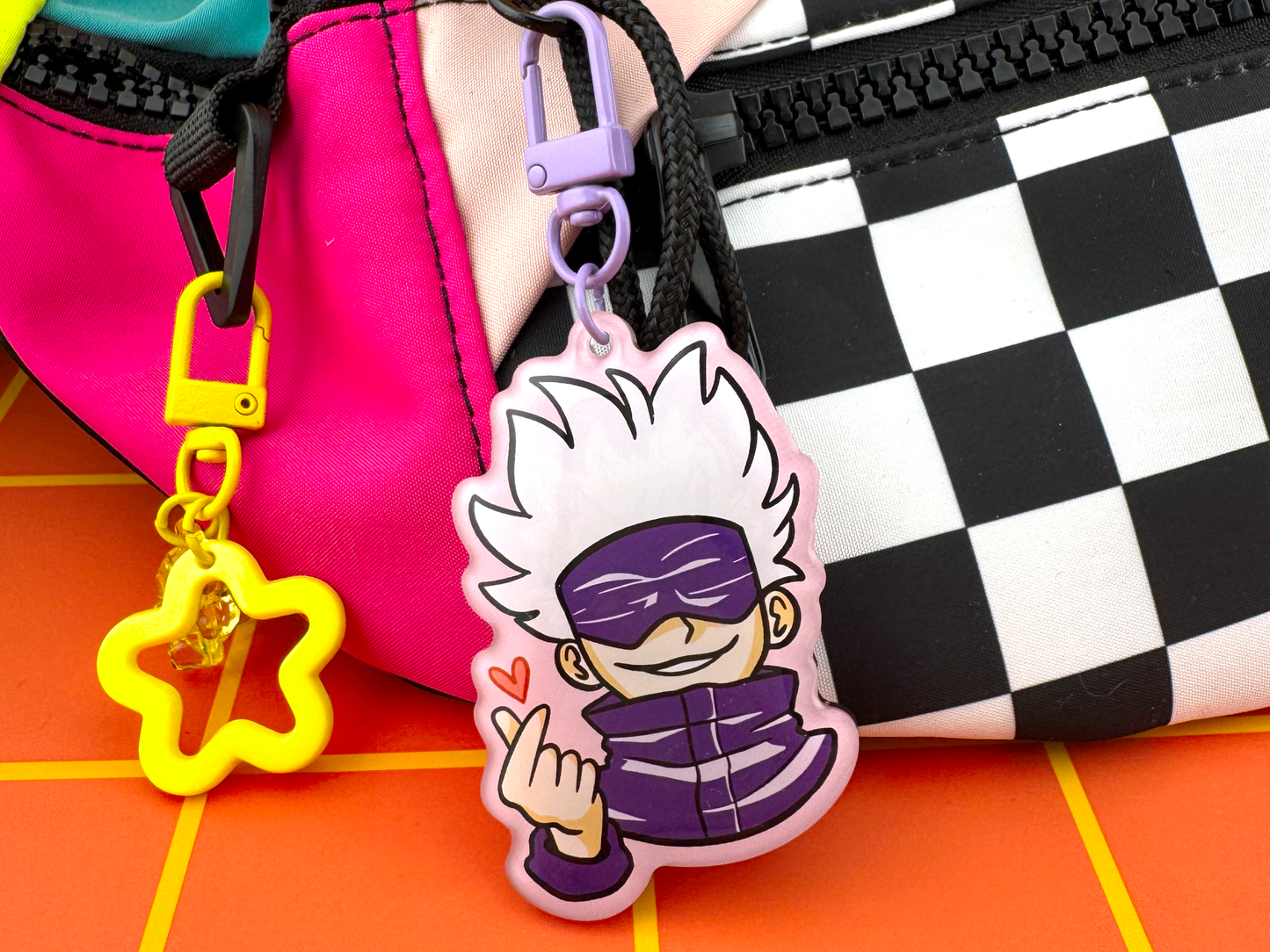 Sorcery Blindfold Love Keychain