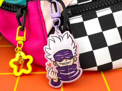 Sorcery Blindfold Love Keychain