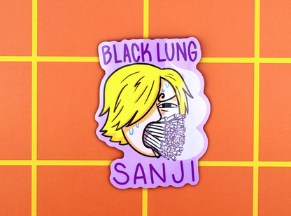 Black Leg? No, Black Lung Sticker