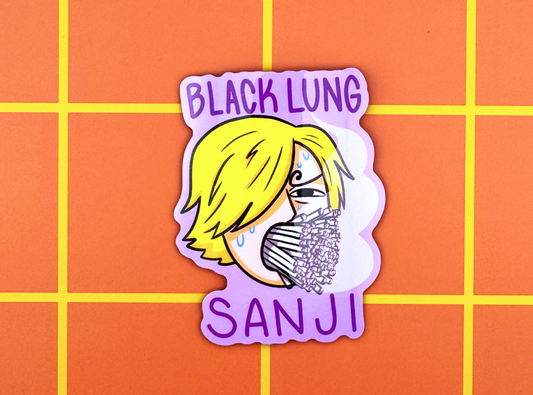 Black Leg? No, Black Lung Sticker