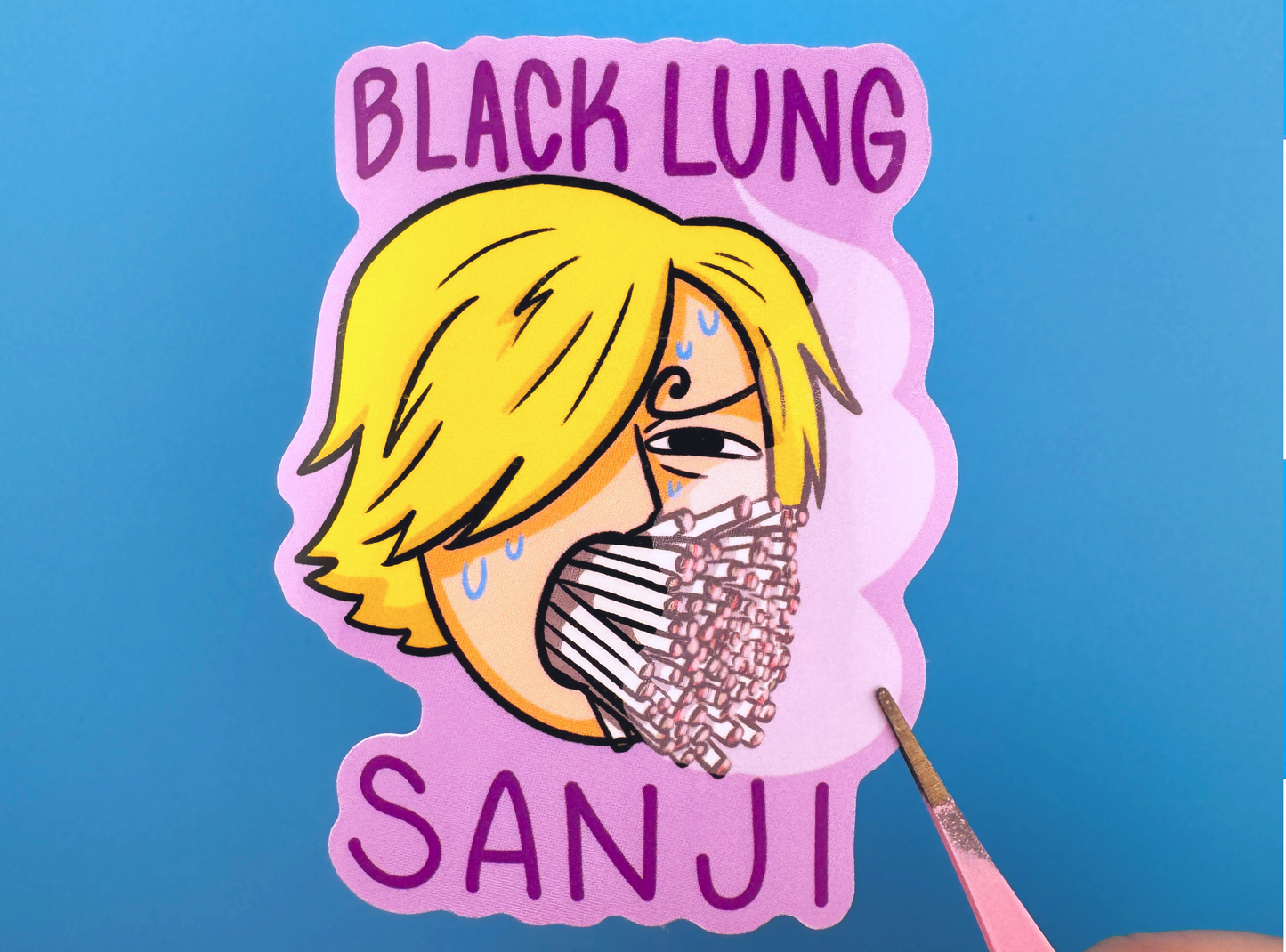 Black Leg? No, Black Lung Sticker