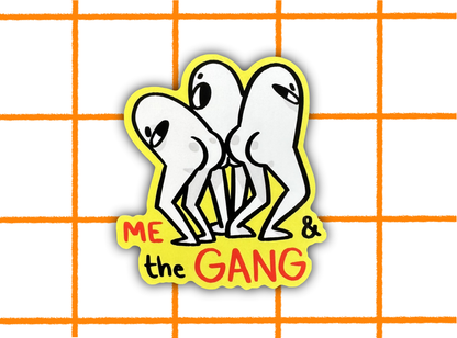Nightcrawler Gang Sticker | 3in Vinyl Sticker
