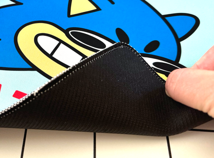 Go Fast Eat Ass Hedgehog Mousepad