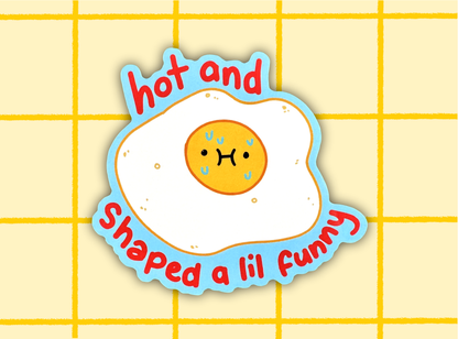 Hot Egg Sticker | 3in Vinyl Sticker