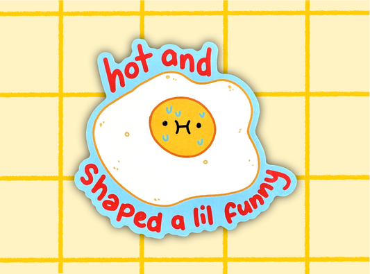 Hot Egg Sticker | 3in Vinyl Sticker