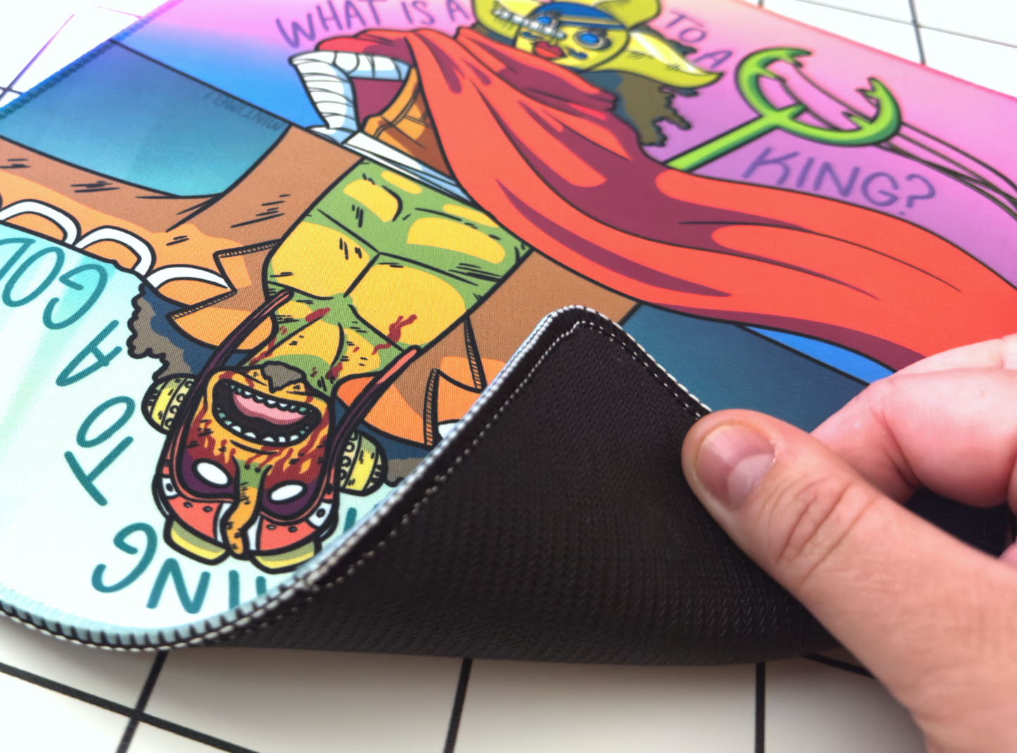 King to a God Mousepad