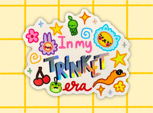 In My Trinket Era Sticker | 3in Vinyl Sticker