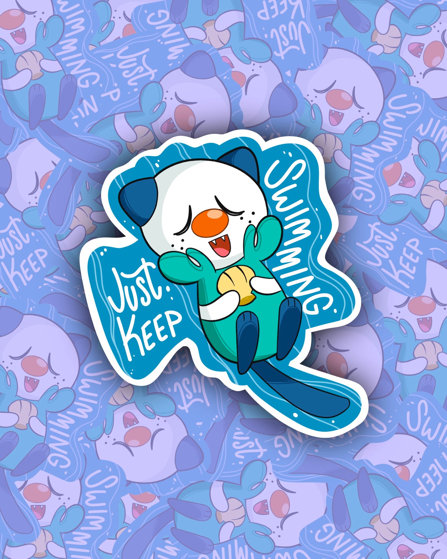 Just Keep Swimming Sticker