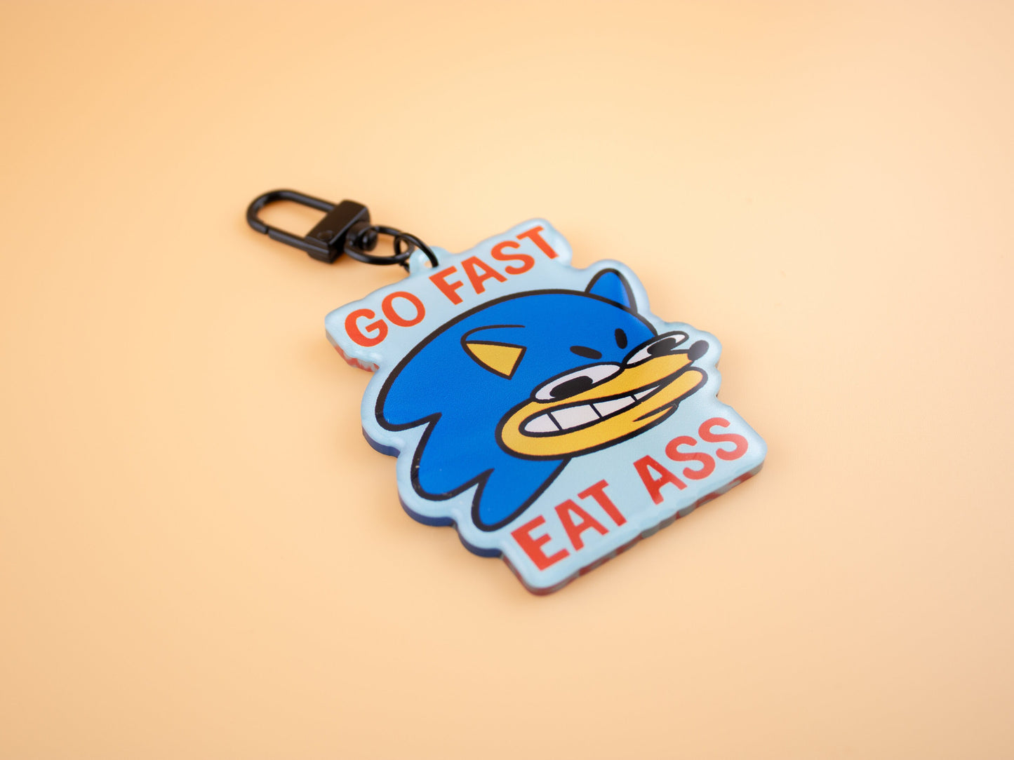 Go Fast and WHAT? - Acrylic Charm