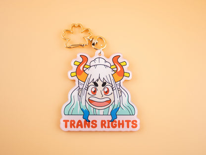 Trans Rights! Oden Son - Acrylic Charm