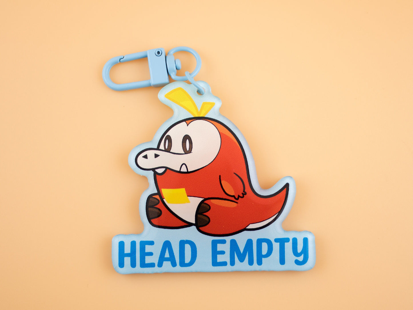 Head Empty Croc - Acrylic Charm