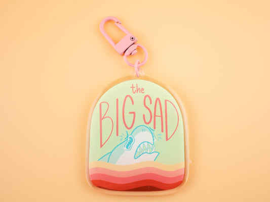 Big Sad Shark - Acrylic Charm