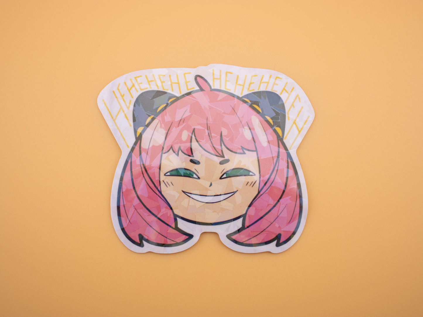 Pink Spy Daughter Sticker (Cute & Evil Variations)