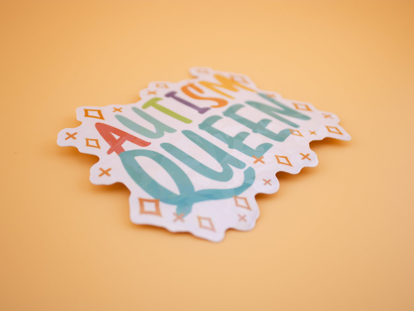 Autism King & Queen - Sticker