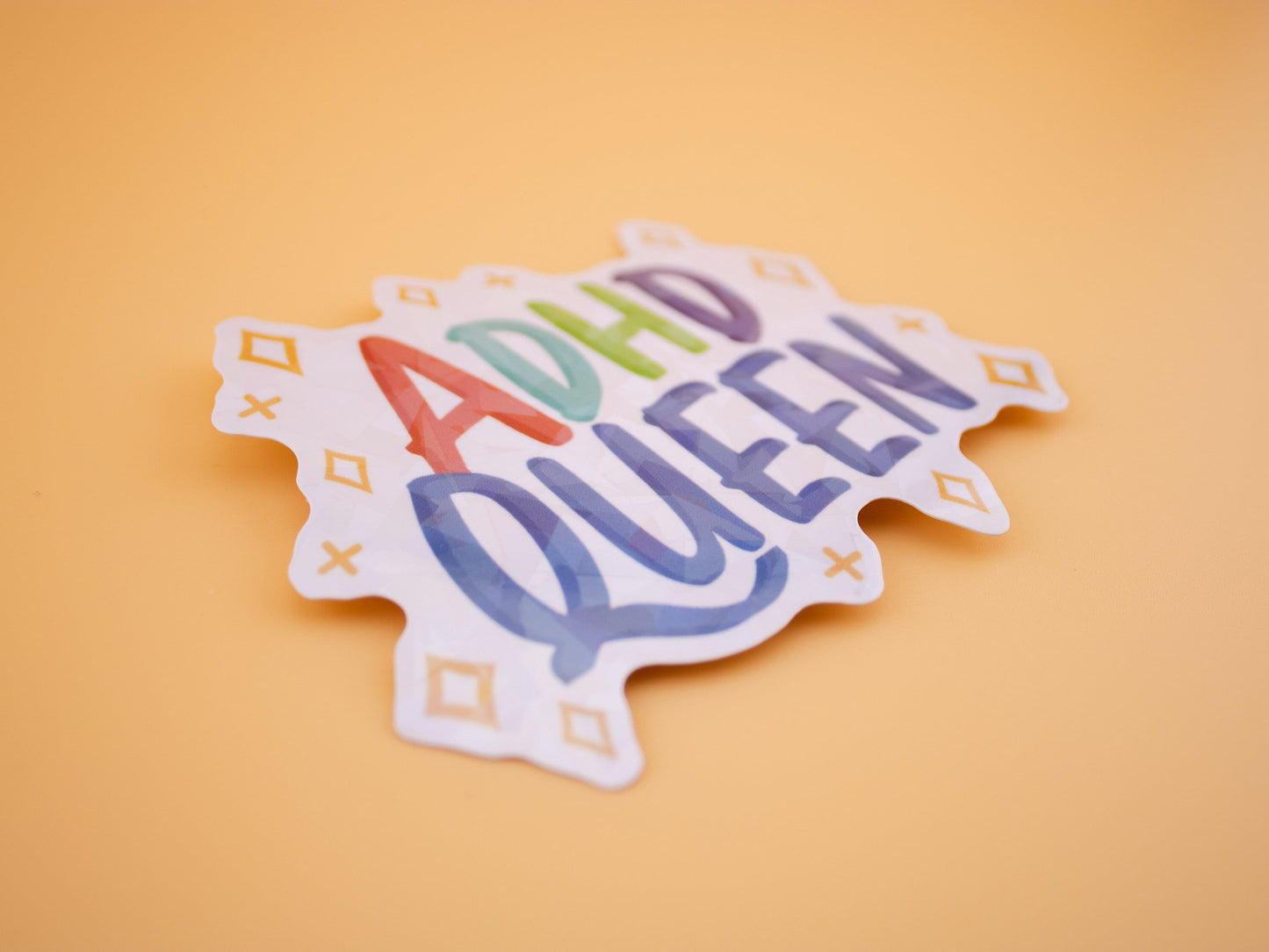 ADHD King & Queen - Sticker