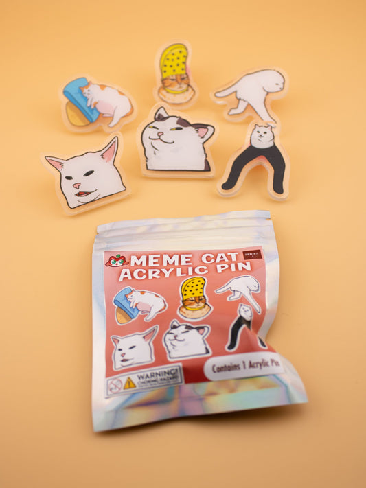 Cat Meme Pin Blind Bag (Series 1 & 2)