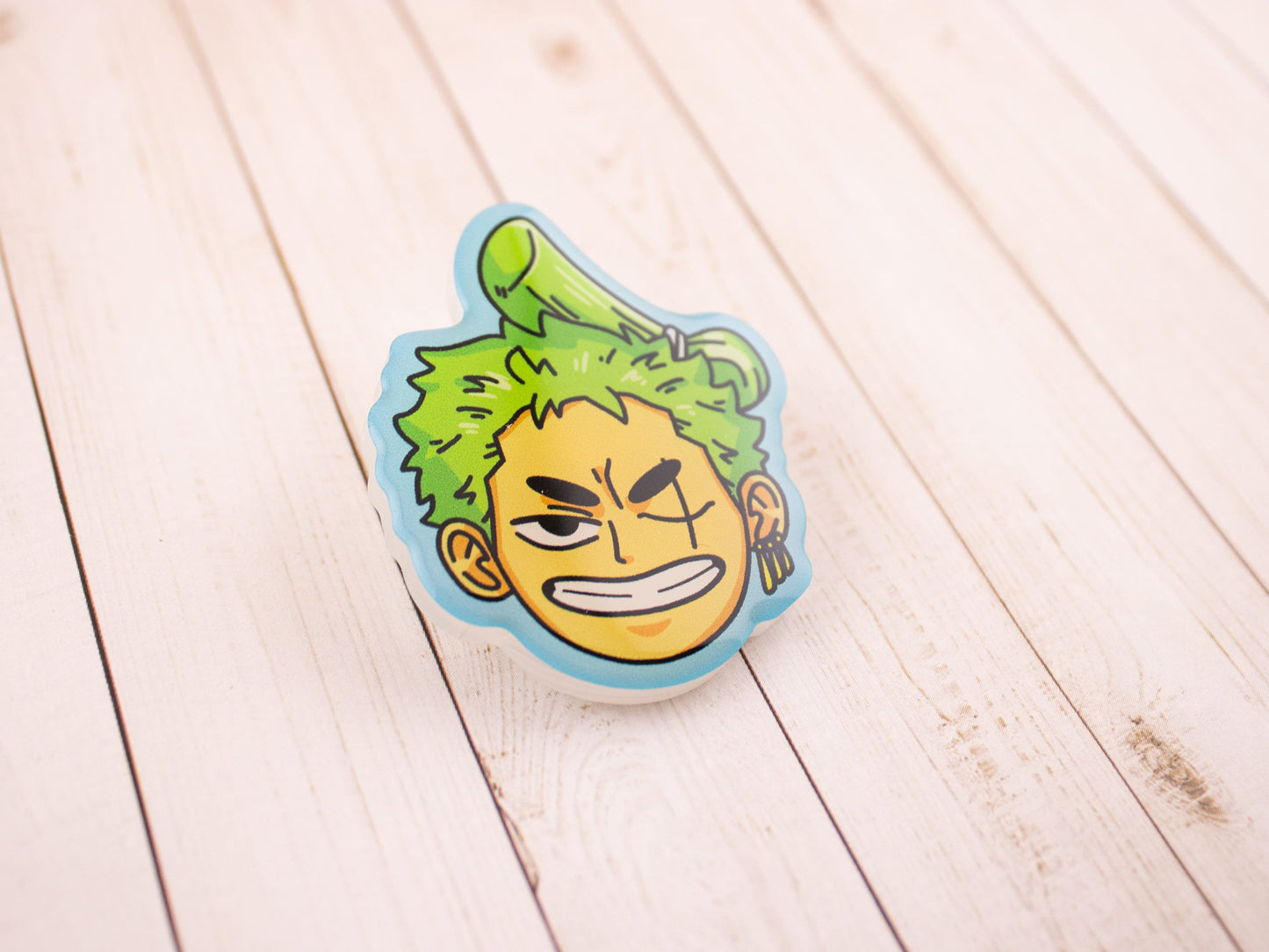 Mosshead Samurai (Wano Edition) - Acrylic Pin